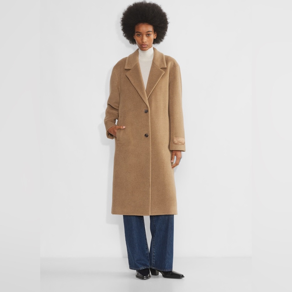 NWT Aritzia The Only Coat - (Re)Camel Wool - Picture 7 of 13